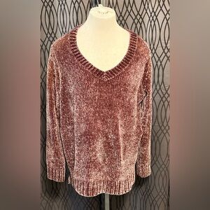 Orvis Ladies' SOFT Chenille Pullover Sweater, Misty Rose [G-49] size L